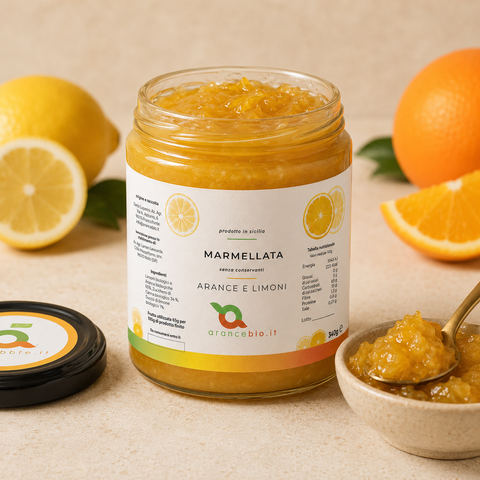 Marmellata Arance e Limoni (6 vasetti)
