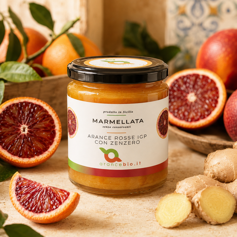 Blood Orange and Ginger Jam (6 Jars)