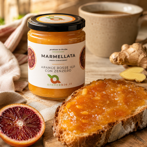 Blood Orange and Ginger Jam (6 Jars)