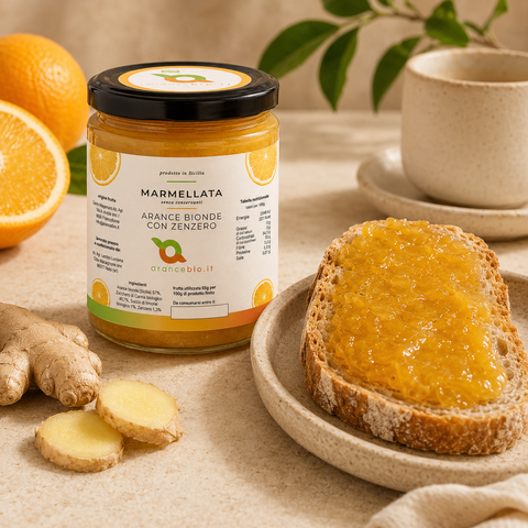 Blond Orange and Ginger Jam (6 jars)