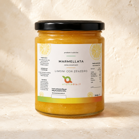 Marmellata di Limoni e Zenzero (6 vasetti)