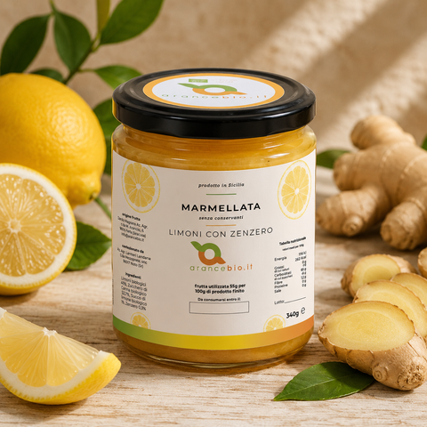 Lemon and Ginger Jam (6 jars)