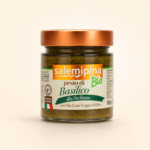 Organic Sicilian Basil Pesto