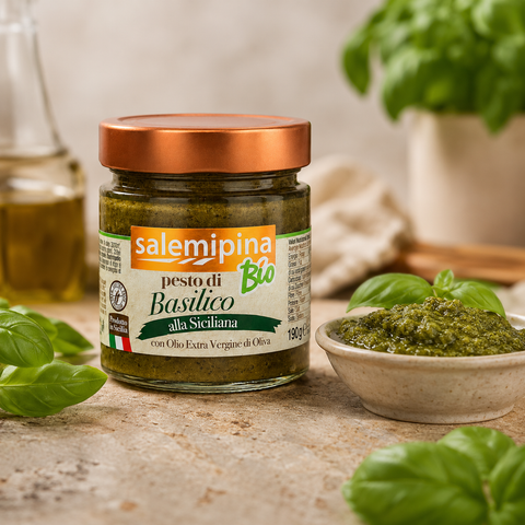 Organic Sicilian Basil Pesto