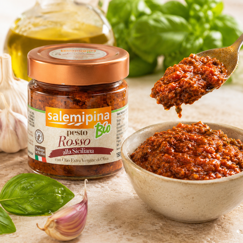 Sizilianisches rotes Pesto