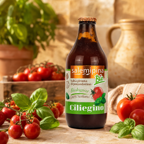 Salsa pronta di pomodoro ciliegino Bio