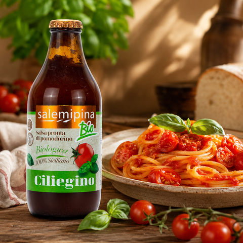 Salsa pronta di pomodoro ciliegino Bio
